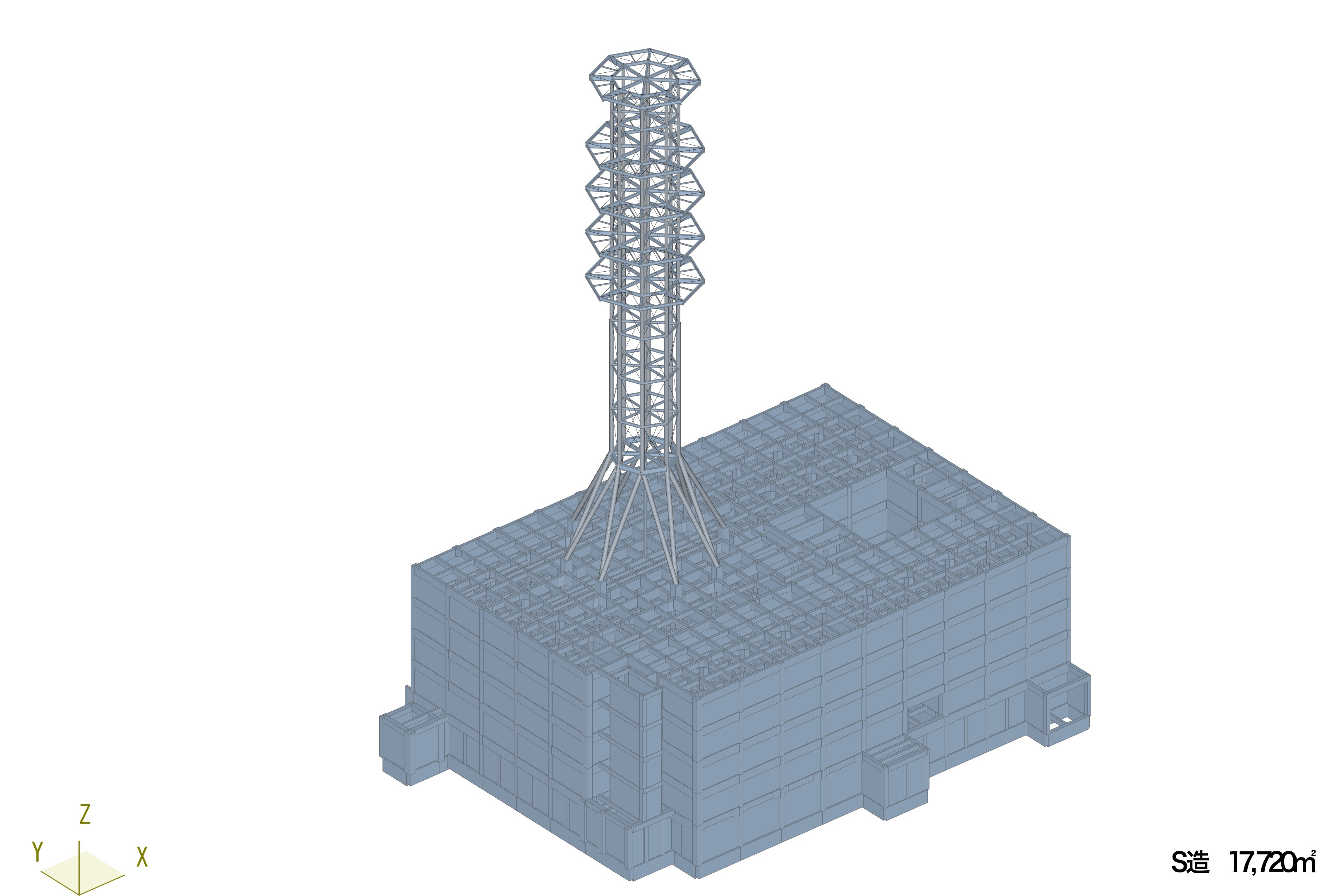 N静岡曲金ビル鉄塔